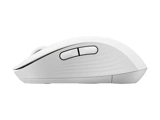 Logitech Signature M650 L - Mouse - tamaño grande - óptico - 5 botones-inalámbrico-Bluetooth, 2.4 GHz-receptor de USB Logitech Logi Bolt-blanco hueso