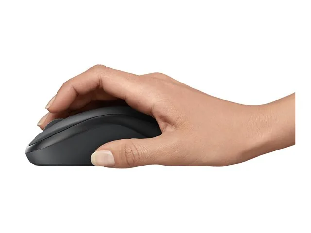 Logitech M240 Mouse Bluetooth Silencioso, Compacto, Portátil, Seguimiento Suave, Grafito - Mouse - inalámbrico - Bluetooth-grafito
