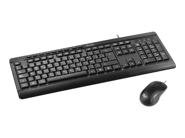Klip Xtreme KCK-251S DeskMate - Juego de teclado y Mouse - USB - español