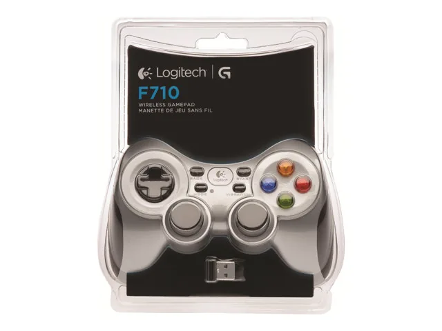 Logitech Wireless Gamepad F710 - Mando de videojuegos - inalámbrico