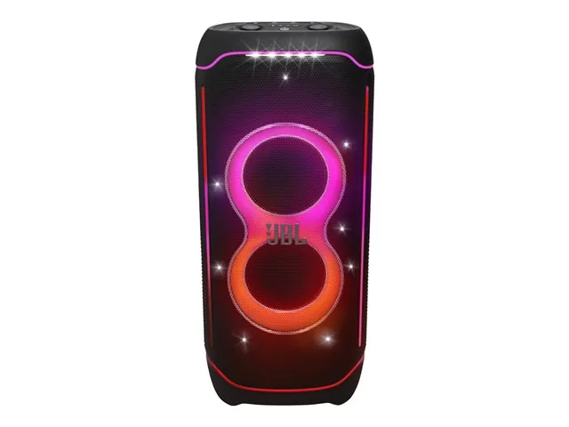 JBL PartyBox Ultimate - Bocina de fiesta - inalámbrico - Wi-Fi 6, Bluetooth-controlado por aplicación - 1100 vatios - 3 vías-negro