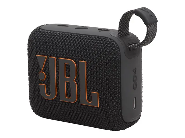 JBL Go 4 - Bocina - para uso portátil - inalámbrico-Bluetooth-controlado por aplicación - 4.2 vatios-negro
