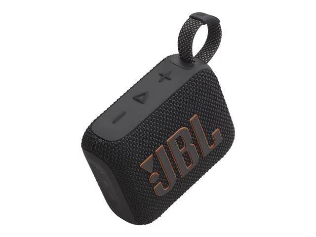 JBL Go 4 - Bocina - para uso portátil - inalámbrico-Bluetooth-controlado por aplicación - 4.2 vatios-negro