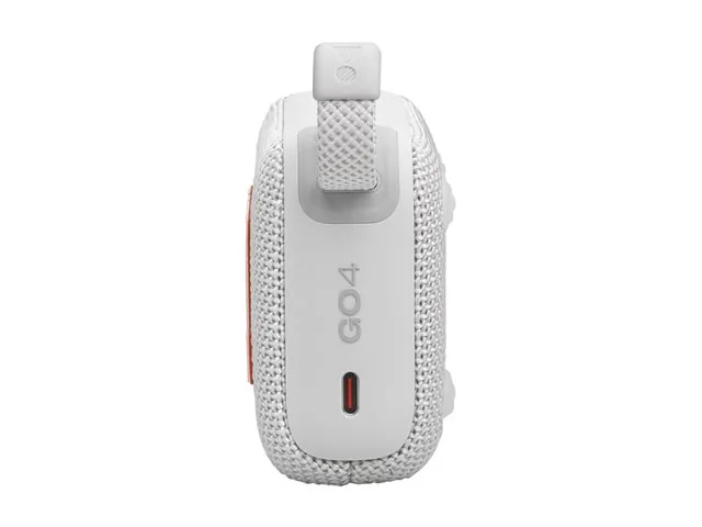 JBL Go 4 - Bocina - para uso portátil - inalámbrico-Bluetooth-controlado por aplicación - 4.2 vatios-blanco