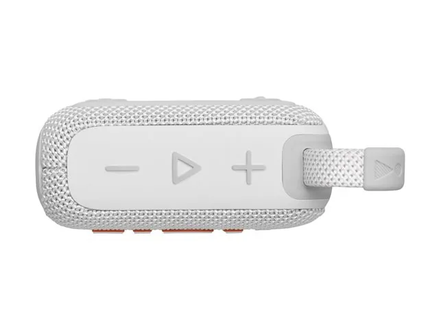 JBL Go 4 - Bocina - para uso portátil - inalámbrico-Bluetooth-controlado por aplicación - 4.2 vatios-blanco