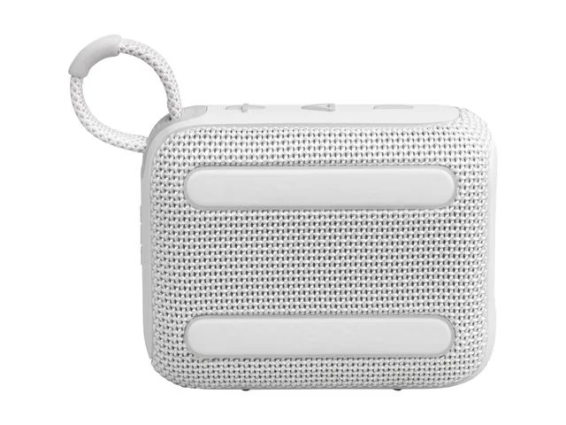JBL Go 4 - Bocina - para uso portátil - inalámbrico-Bluetooth-controlado por aplicación - 4.2 vatios-blanco