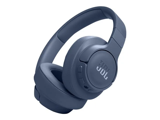 JBL TUNE 770NC - Audífonos con diadema con micro - tamaño completo - Bluetooth-inalámbrico, cableado-cancelación de sonido activo-conector de 3,5 mm-azul
