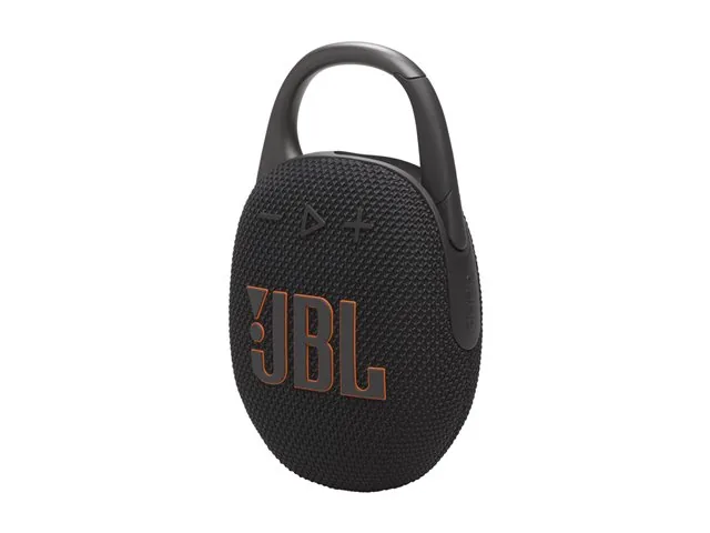 JBL Clip 5 - Bocina - para uso portátil - inalámbrico-Bluetooth-controlado por aplicación - 7 vatios-negro