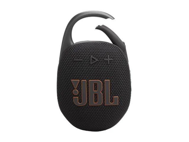 JBL Clip 5 - Bocina - para uso portátil - inalámbrico-Bluetooth-controlado por aplicación - 7 vatios-negro