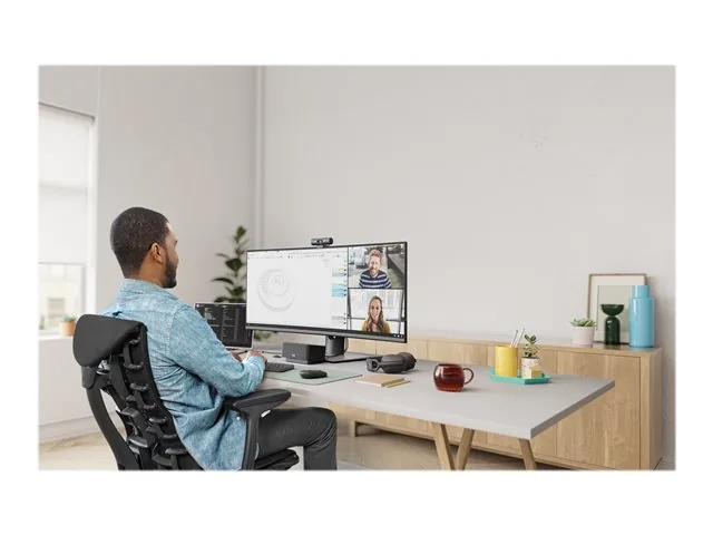 Logitech BRIO 505 - Cámara web - color - 4 MP - 1920 x 1080 - 1080p, 720p-audio-USB-C