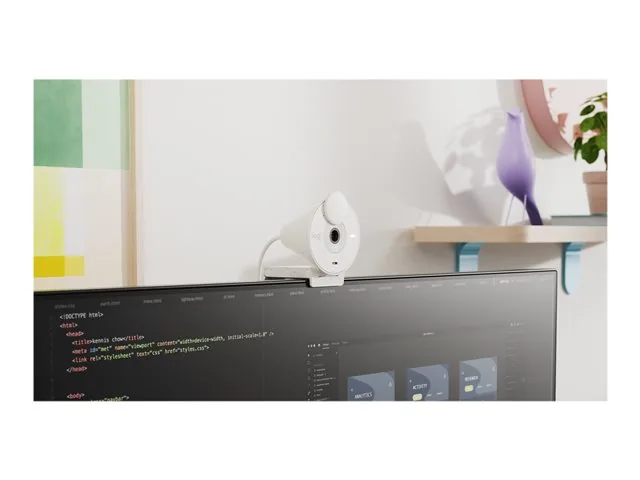 Logitech BRIO 300 - Cámara web - color - 2 MP - 1920 x 1080 - 1080p, 720p-audio-USB-C
