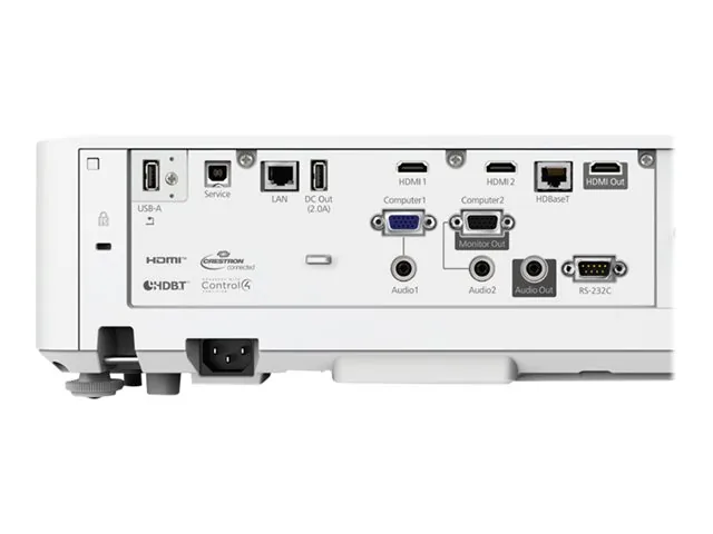 Epson PowerLite L530U - Proyector 3LCD - 5200 lúmenes (blanco) - 5200 lúmenes (color)-WUXGA (1920 x 1200)-16:10 - 1080p - 802.11n inalámbrica/LAN/Miracast