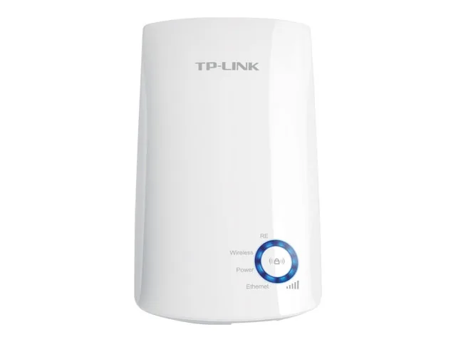 TP-Link TL-WA850RE - Extensor de alcance Wi-Fi de 300 Mbps - 300Mbps a 2.4GHz-2 × antenas internas - 1 × puerto de 10/100 Mbps-enchufado a la pared
