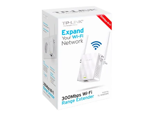 TP-Link TL-WA855RE Mini Extensor de Rango Inalámbrico N 300Mbps - Extensor de rango Wi-Fi - LAN 100Mb - Wi-Fi - 2,4 GHz