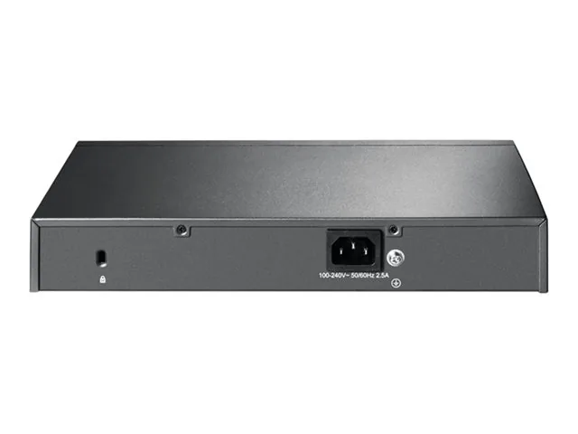 TP-Link JetStream TL-SG2210MP - Switch - inteligente - 8 x 10/100/1000 (PoE+) + 2 x SFP-montaje en rack-PoE+ (150 W)