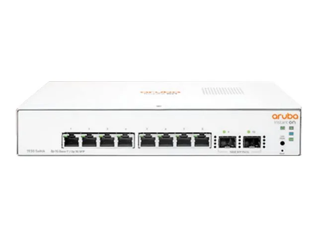 HPE Networking Instant On 1930 8G 2SFP Switch - Switch - L3 - Gestionado - 8 x 10/100/1000 + 2 x Gigabit SFP-sobremesa