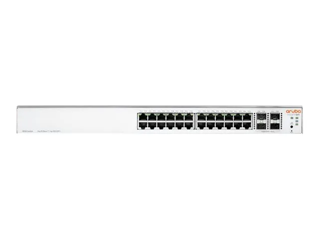 HPE Networking Instant On 1930 24G 4SFP/SFP+ Switch - Switch - L3 - Gestionado - 24 x 10/100/1000 + 4 x 1 Gigabit / 10 Gigabit SFP+-montaje en rack