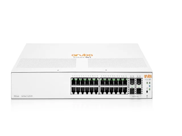 HPE Networking Instant On 1930 24G 4SFP/SFP+ Switch - Switch - L3 - Gestionado - 24 x 10/100/1000 + 4 x 1 Gigabit / 10 Gigabit SFP+-montaje en rack