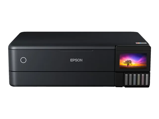 Epson EcoTank L8180 - Impresora multifunción - color - chorro de tinta-A3 (material)-hasta 16 ppm (impresión)-100 hojas-USB 2.0, LAN, Wi-Fi(n)