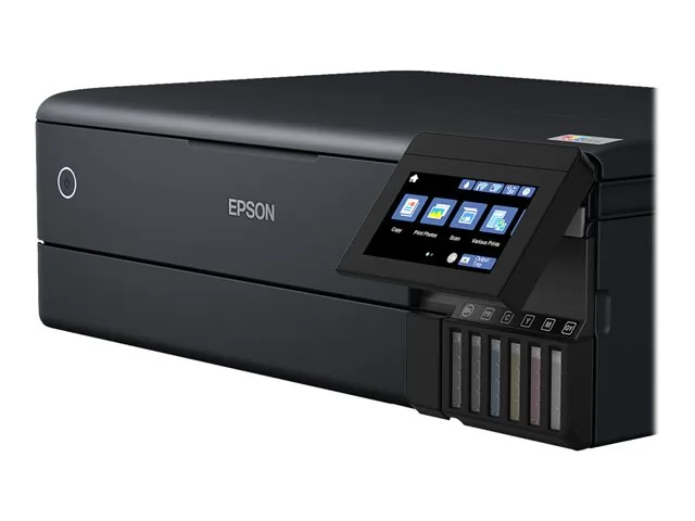 Epson EcoTank L8180 - Impresora multifunción - color - chorro de tinta-A3 (material)-hasta 16 ppm (impresión)-100 hojas-USB 2.0, LAN, Wi-Fi(n)