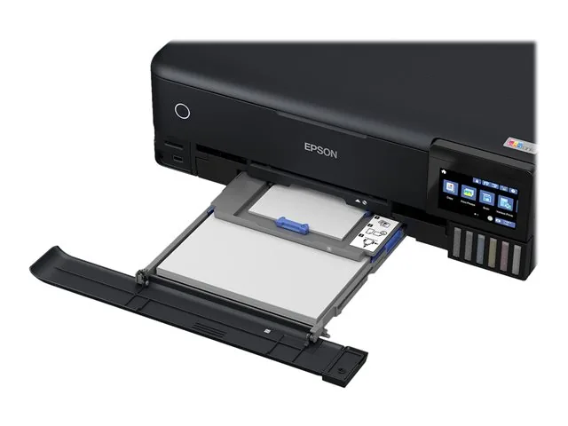 Epson EcoTank L8180 - Impresora multifunción - color - chorro de tinta-A3 (material)-hasta 16 ppm (impresión)-100 hojas-USB 2.0, LAN, Wi-Fi(n)
