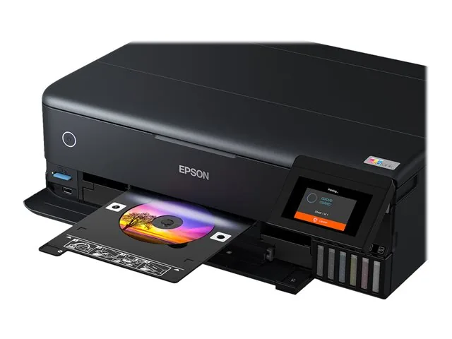Epson EcoTank L8180 - Impresora multifunción - color - chorro de tinta-A3 (material)-hasta 16 ppm (impresión)-100 hojas-USB 2.0, LAN, Wi-Fi(n)
