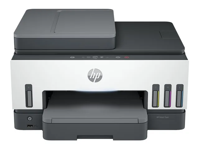 HP Smart Tank 790 All-in-One - Impresora multifunción - color - chorro de tinta-rellenable-Letter A (216 x 279 mm)/A4 (210 x 297 mm) (original)-A4/Legal (material)-hasta 13 ppm (copiando)-hasta 15 ppm (impresión)-250 hojas - 33.6 Kbps-USB 2.0, Bluetooth, 