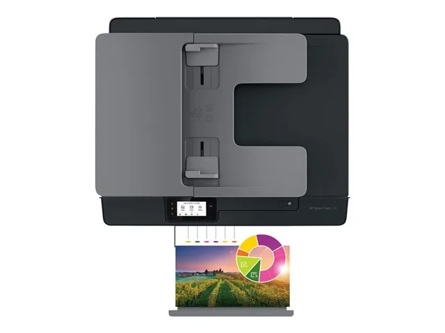 HP Smart Tank 530 - Impresora multifunción - color - chorro de tinta-Legal (216 x 356 mm) (original)-A4/Legal (material)-hasta 10 ppm (copiando)-hasta 11 ppm (impresión)-100 hojas-USB 2.0, Wi-Fi(n), Bluetooth