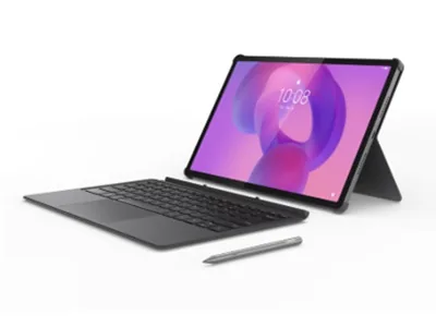Lenovo IdeaTab Pro - 12.7" - 3K (2944 x 1840) - Android 14 o posterior - MediaTek Dimensity 8300 - 8GB LPDDR5x soldado - 256GB UFS 4.0-Luna Grey + Teclado + Pen Plus + Moto Buds