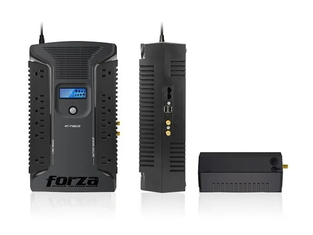 Forza - UPS - Línea interactiva - 450 vatios - 750 VA-AC 110/120 V - 12 NEMA 2 USB