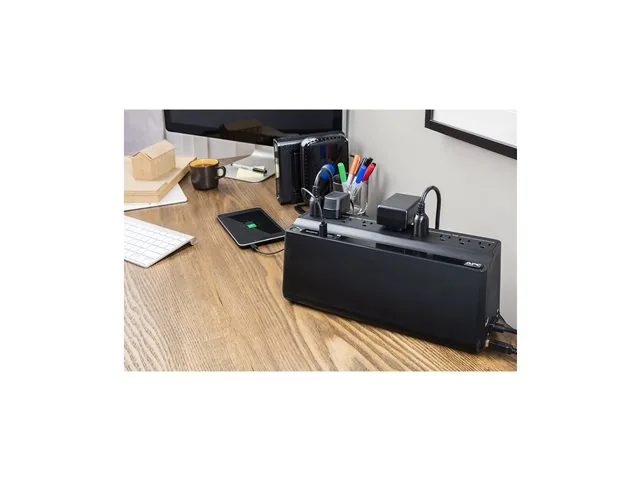 APC Back-UPS BE850M2-LM - UPS - CA 120 V - 450 vatios - 850 VA-conectores de salida: 9-América Latina-negro