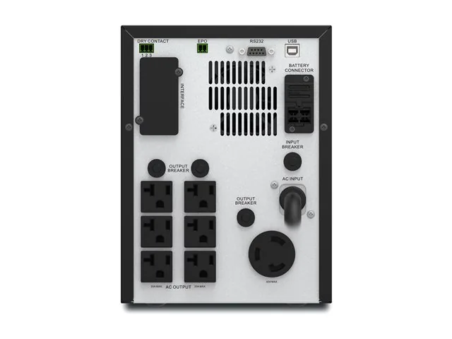 APC Easy UPS SMV SMV3000CA - UPS - CA 120 V - 2100 vatios - 3000 VA-RS - 232, USB-conectores de salida: 7
