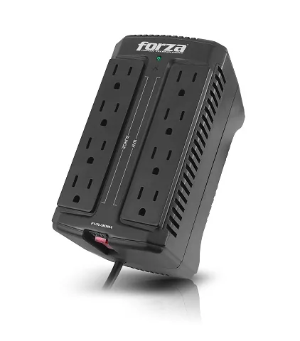 Forza FVR Series FVR-901M - Regulador automático de voltaje - CA 120 V - 450 vatios - 900 VA-conectores de salida: 8-México