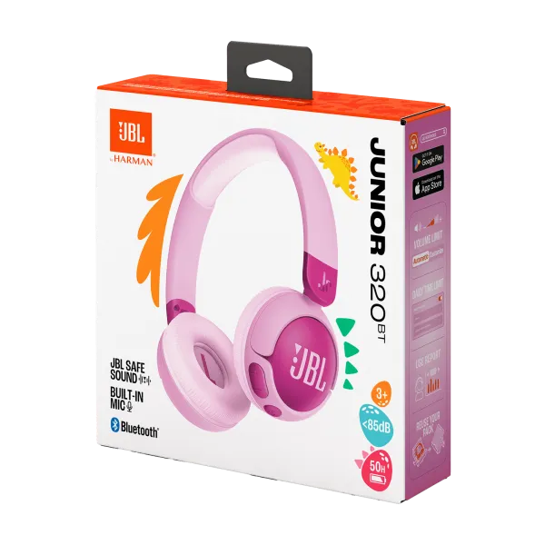 JBL - Audífonos - JR 320 BT Banded Wireless Purp