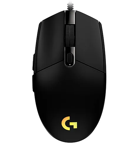 MOUSE GAMING LOGITECH USB G203 LIGHTSYNC BLACK 910-005790