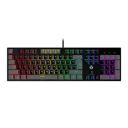 TECLADO MECANICO FANTECH MK886V2 ATOM BLACK/GREY