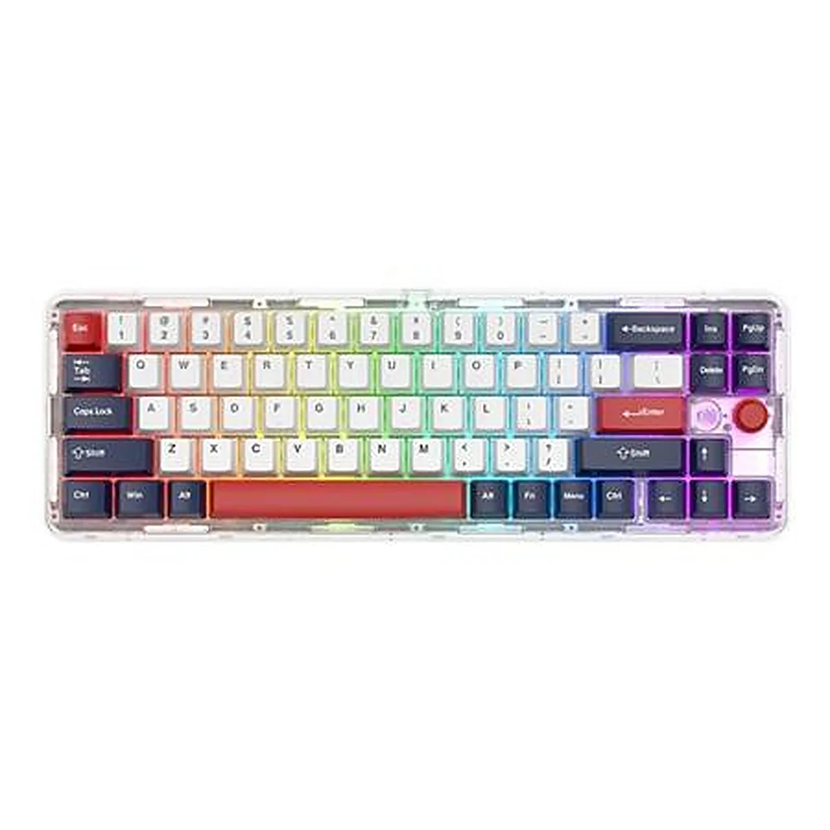 TECLADO MECANICO INALAMBRICO FANTECH MK911 VIBE LONDON TOUR MAXFIT70