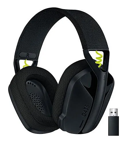 HEADSET GAMING LOGITECH INALAMBRICO G435 BLACK LIGHTSPEED 981-001049 (1225027)