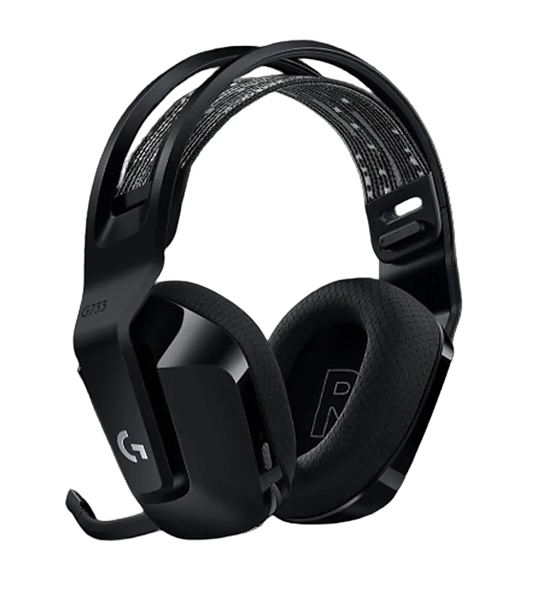 HEADSET INALAMBRICOS GAMING LOGITECH G733 BLACK 981-000863 (AURICULAR)