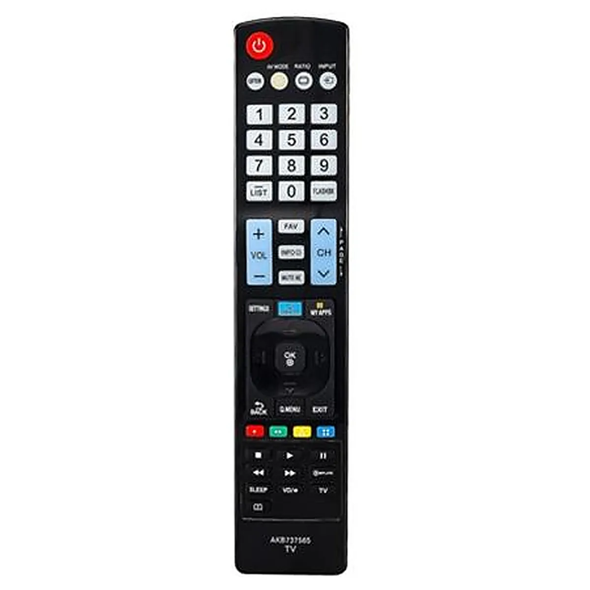 CONTROL REMOTO PARA SMART TV LG AKB737565 RCN-LGA567