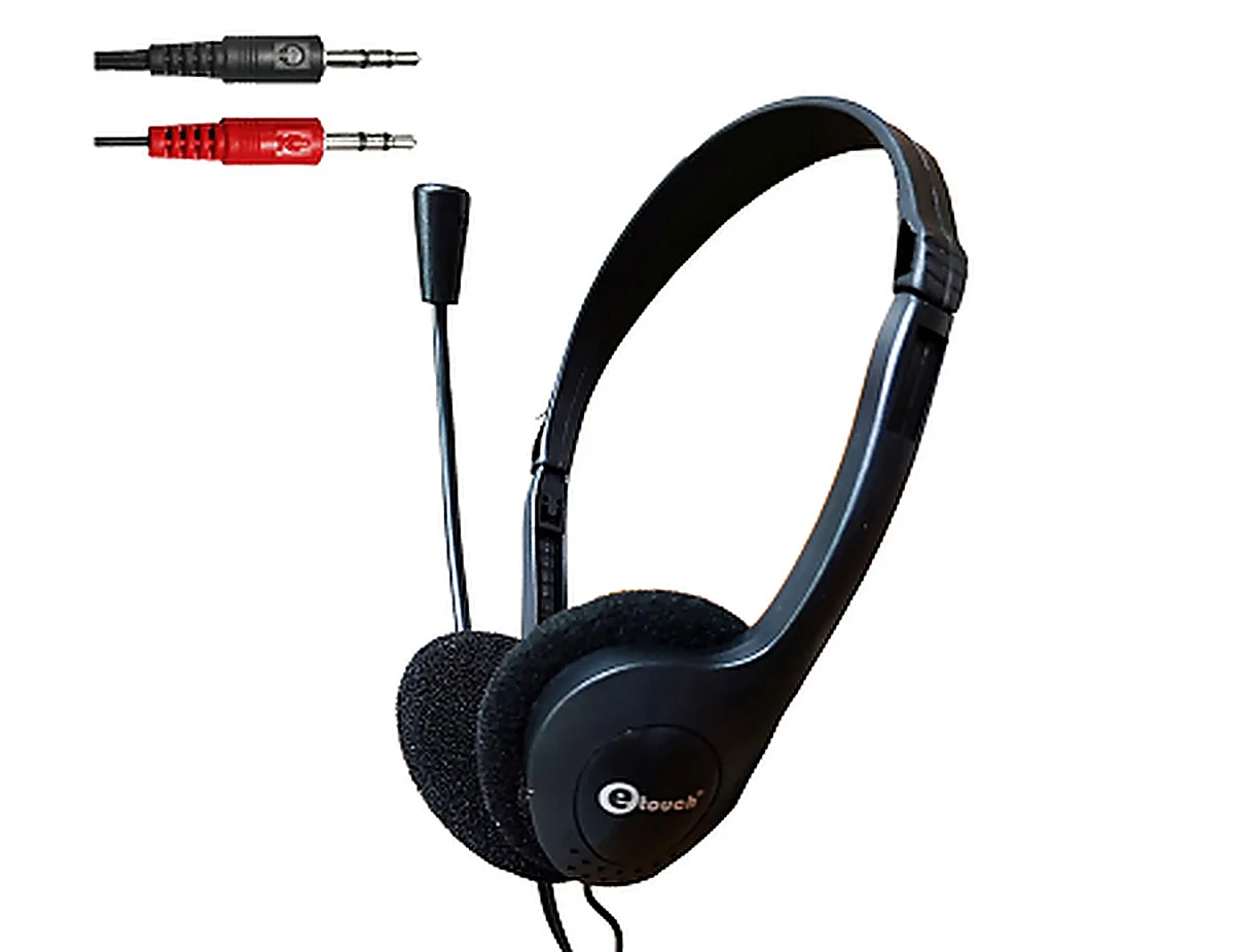 AUDIFONOS ETOUCH JD-900 BASIC PLUG 2 x 3.5MM