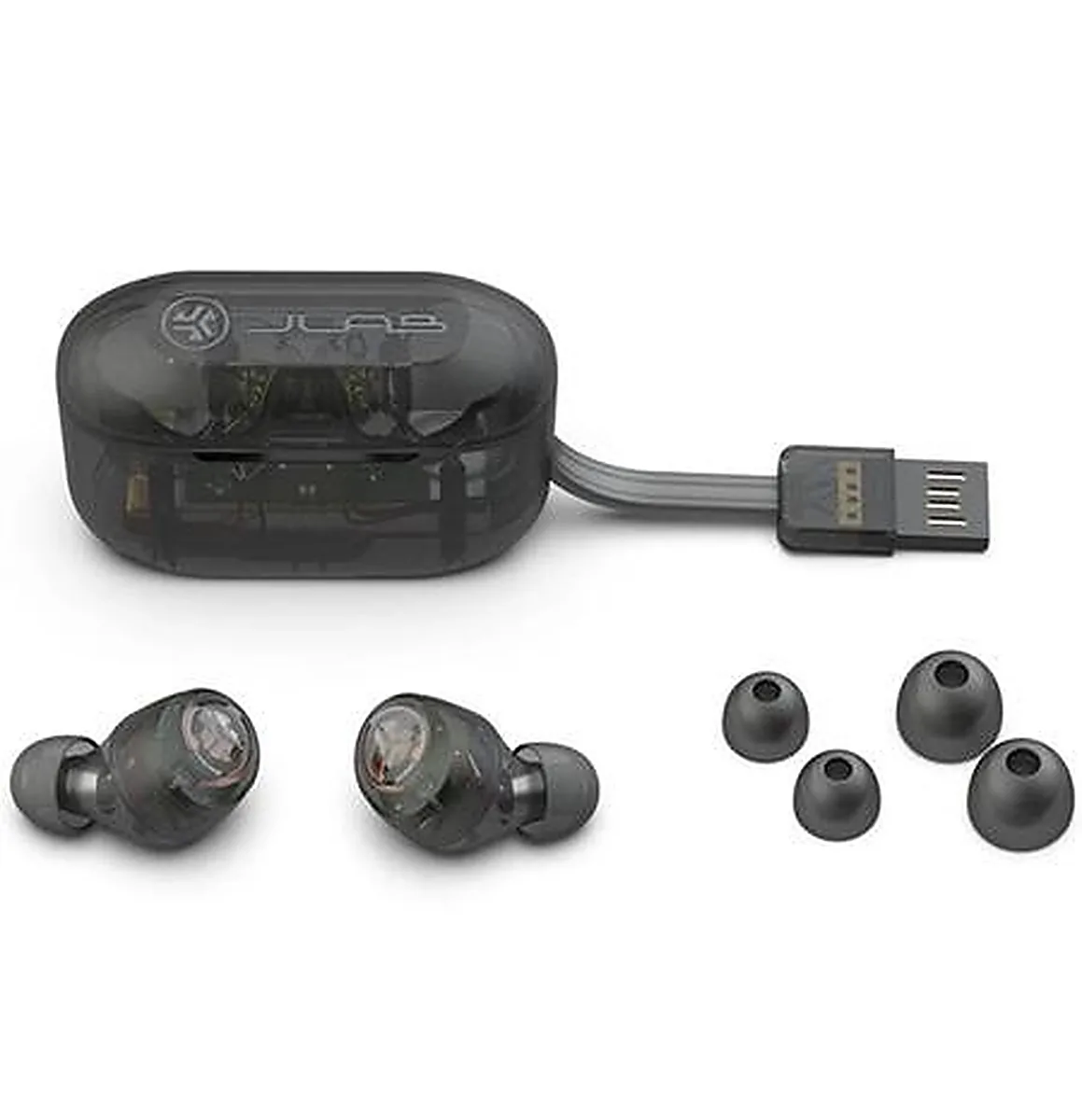 AUDIFONOS INALAMBRICOS JLAB GO AIR POP CLEAR TRUE  EBGAIRPOPRCLR124