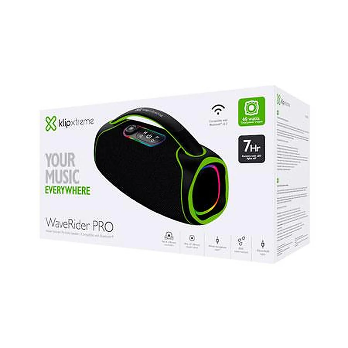 BOCINA INALAMBRICA KLIP XTREME WAVERIDER PRO KBB-500