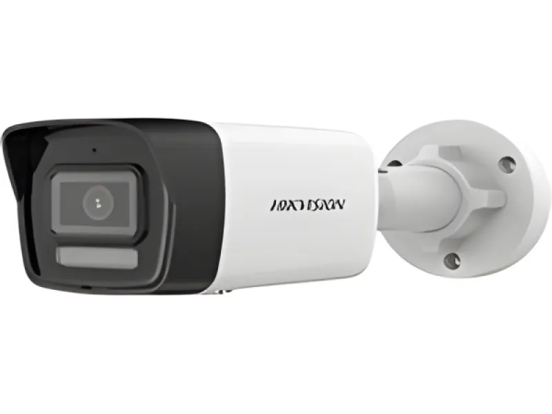 Hikvision 2MP Cámara de Red Tipo Bala Fija Inteligente con Luz - Micrófono Integrado - 2MP