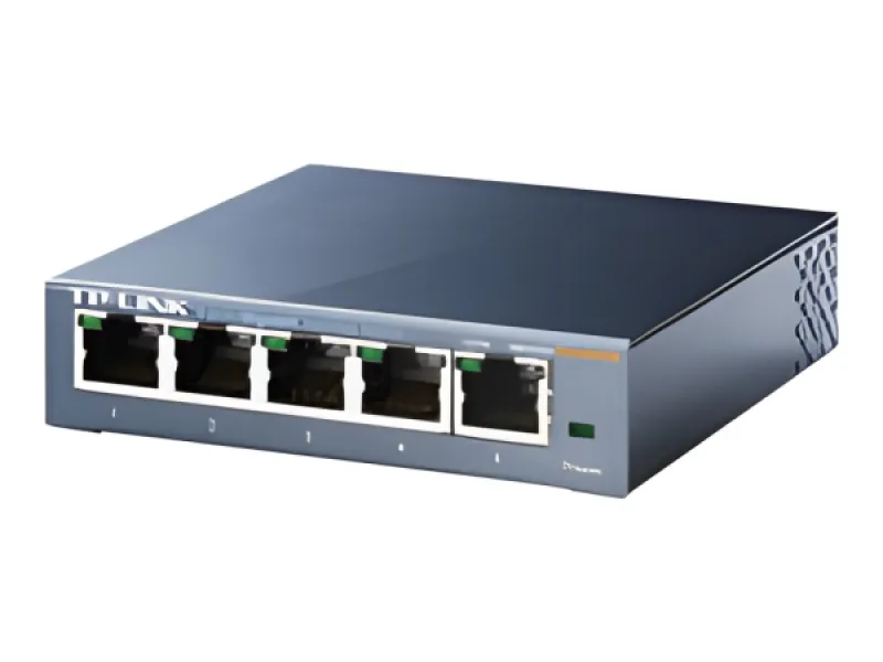 TP-Link TL-SG105 5-Port Metal Gigabit Switch - Conmutador - sin gestionar
