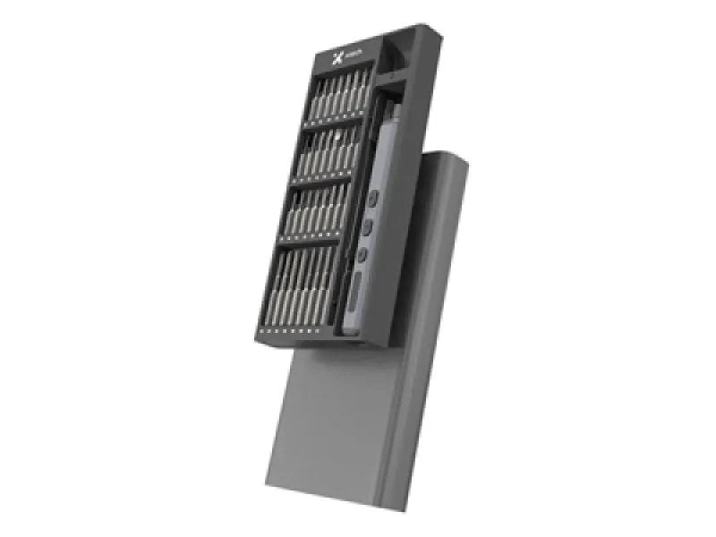 Xtech - Kit Destornillador de Alta Precisión 68 en 1 - Eléctrico Recargable XTA-821