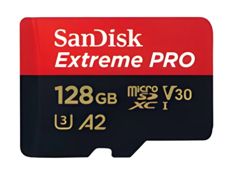 SanDisk Extreme Pro - Tarjeta de memoria flash (adaptador microSDXC a SD Incluido) - 128 GB