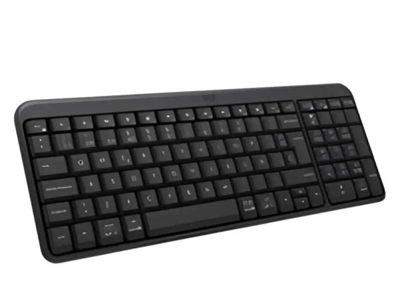 Logitech -K250 Teclado Inalámbrico Bluetooth Compacto - Español - Grafito