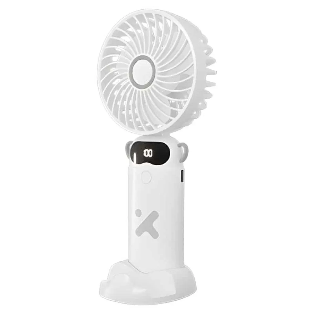 Xtech XTA-900 - Ventilador de refrigeración - Mini ventilador recargable de 6 velocidades